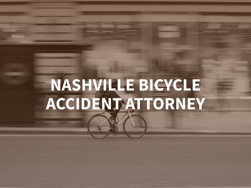 Nashville Bicycle Accident Attorney