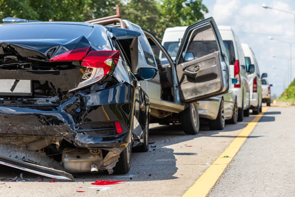 Who Is at Fault in a Multiple-Car Accident in Nashville?