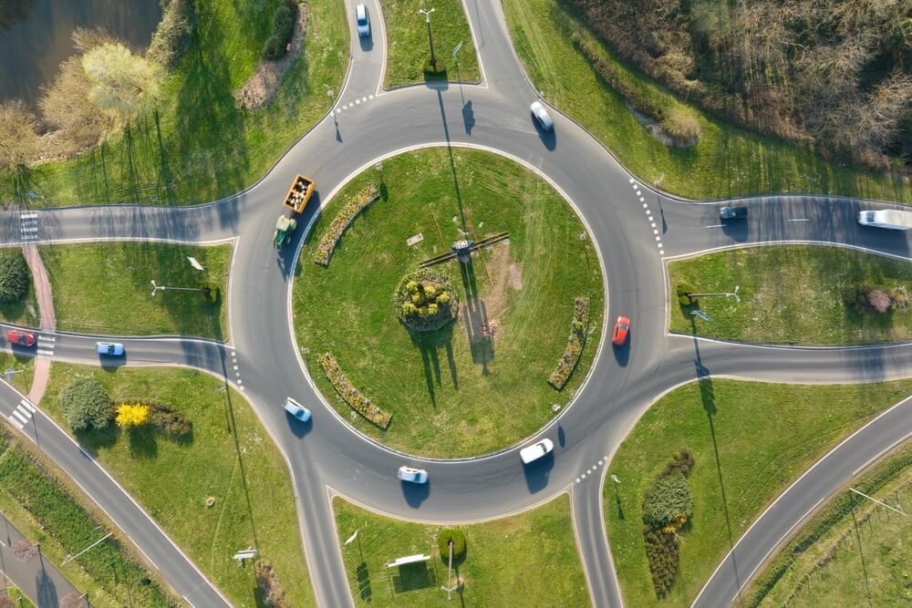 Who Is at Fault in a Roundabout Accident